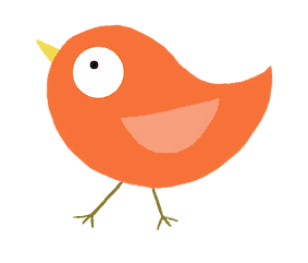 esl curriculum membership orange bird icon