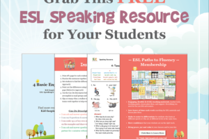 free, esl, speaking, resource, students