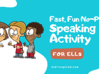 Fast, Fun, No-Prep Speaking Activity for Your ELLs