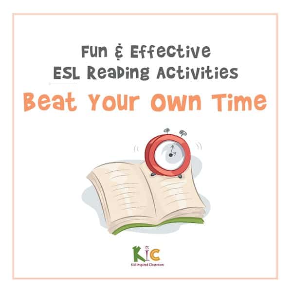 Fun and Effective ESL Reading Activity Beat Your Own Time (600x600)