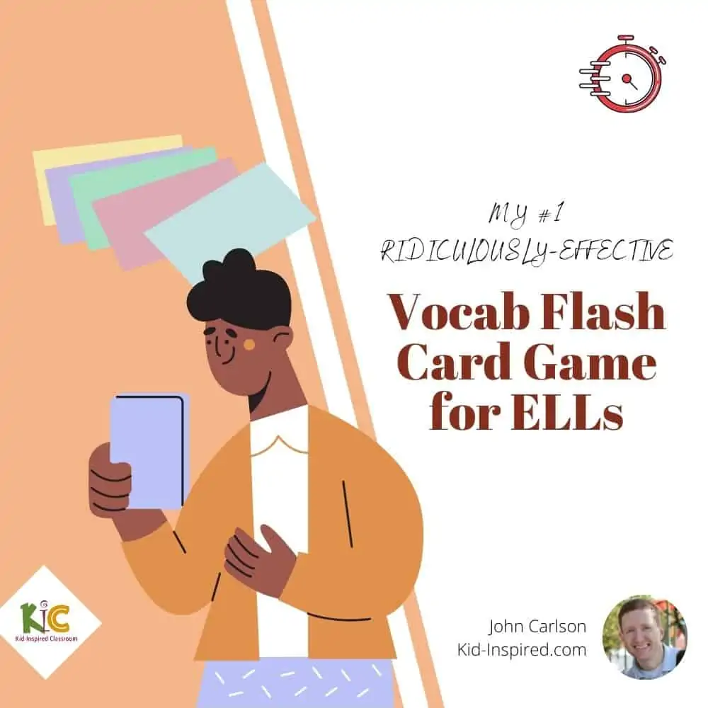 Fun and Effective Vocab Flash Card Game for ELLs