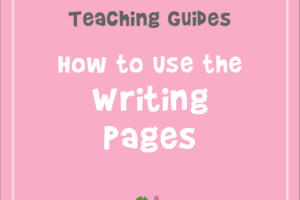 writing, teaching guides
