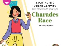 Charades Race ESL Vocabulary Activity