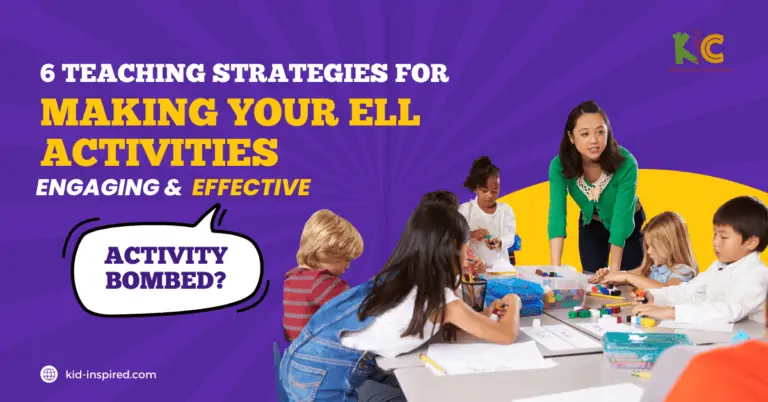 6 ESOL activities for making your teaching strategies effective.