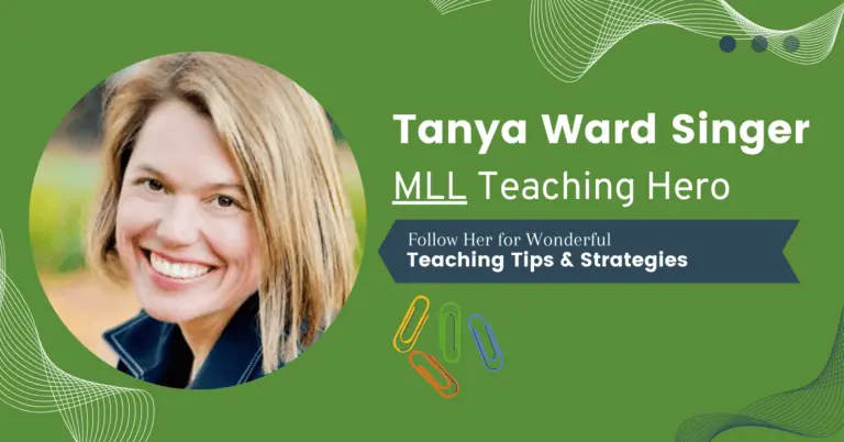Tanya Ward, a singer and hero, shares teaching tips and strategies for music lessons.