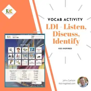 LDI – Listen Discuss Identify – ESL Vocabulary Activity