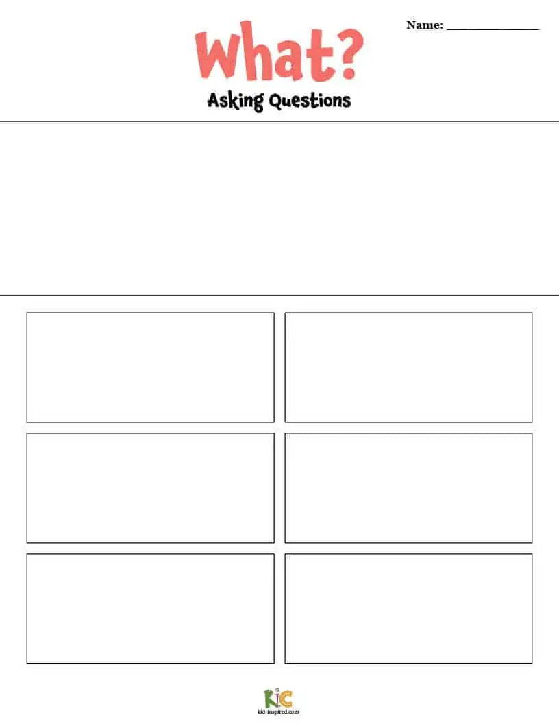 Anchor Chart Fill-In Worksheet from the ESL Curriculum Membership