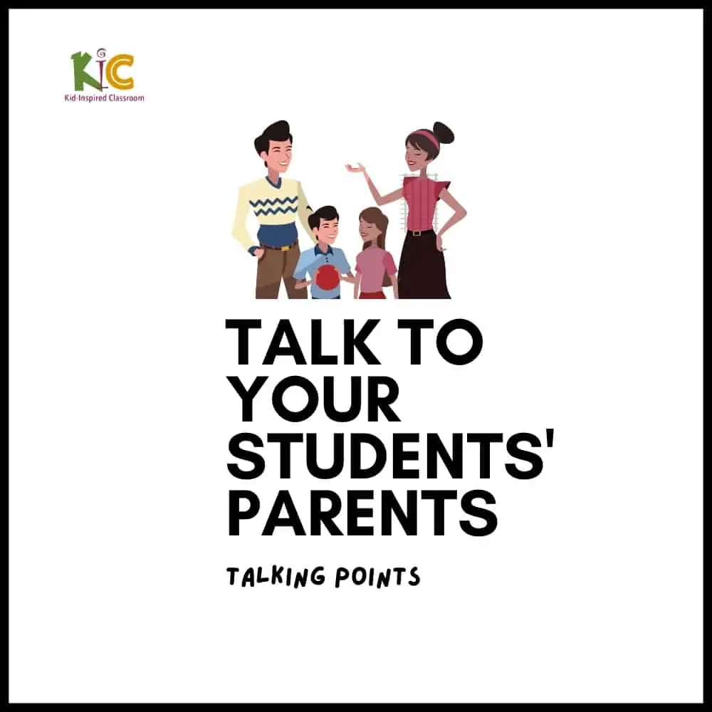 Talk to your English Learners' Parents