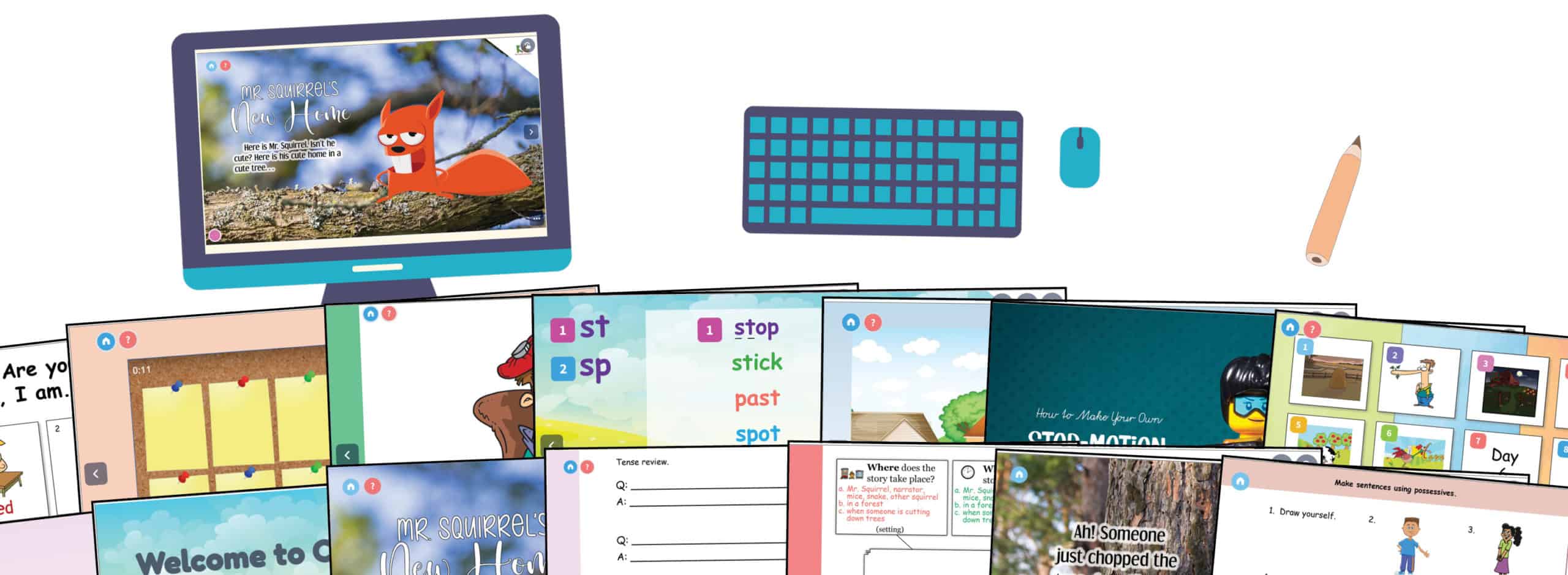 Kid-Inspired ESL Curriculum Materials - online Interactive4