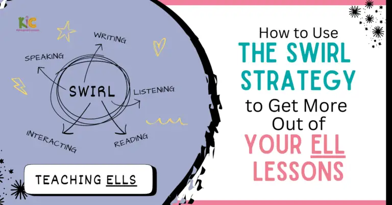 Learn how to maximize your ELL lessons using the SWIRL strategy.