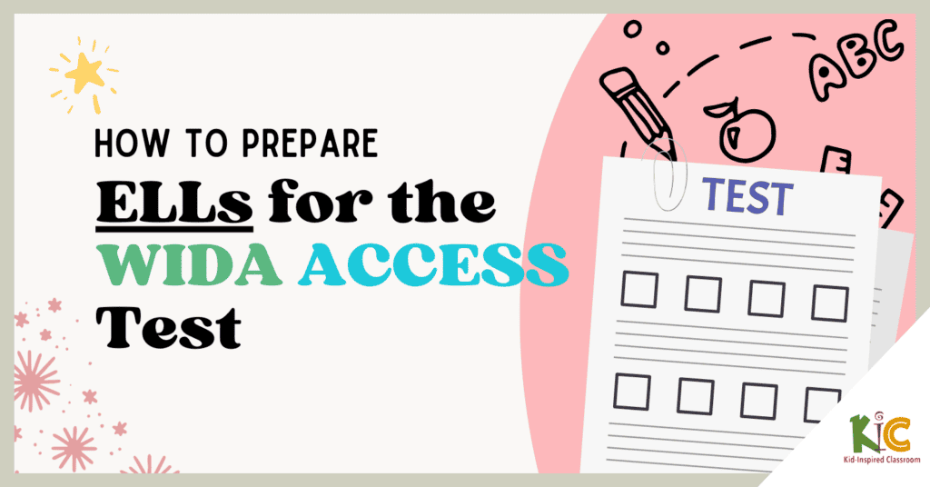 Guide on preparing ELLs for the WIDA ACCESS Test.